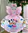 Vestido Turma Mickey Mouse e Minnie Rosa Baby Disney - Imagem 1