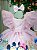 Vestido Turma Mickey Mouse e Minnie Rosa Baby Disney - Imagem 4