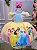 Vestido Infantil Princesas Disney Colorido Temáticos - Imagem 4