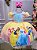 Vestido Infantil Princesas Disney Colorido Temáticos - Imagem 1