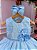 Vestido Jardim Encantado Flora Azul Bebe - Imagem 4