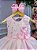 Vestido Jardim Encantado Flora Rosa Bebe - Imagem 4