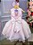 Vestido Jardim Encantado Flora Rosa Bebe - Imagem 6