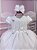 Vestido Infantil Branco Jardim Encantado Festa Luxo Alice - Imagem 5