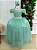 Vestido Longo Daminha Verde Menta Laura Peito Rendado - Imagem 1