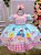 Vestido Infantil Galinha Azul e Rosa Temáticos - Imagem 5