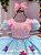 Vestido Infantil Galinha Azul e Rosa Temáticos - Imagem 4