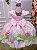 Vestido Infantil Galinha Pintadinha Rosa Temáticos - Imagem 6