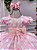 Vestido Infantil Galinha Pintadinha Rosa Temáticos - Imagem 4