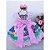 Vestido Infantil Galinha Rosa Temáticos Kids - Imagem 3