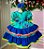 Vestido Junino Luxo Arraia da Floresta - Imagem 4