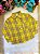 Camisa Xadrez Infantil Amarelo Flanelada Junina - Imagem 3
