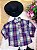Camisa Infantil Xadrez Junina Dante - Imagem 2