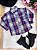 Camisa Infantil Xadrez Junina Dante - Imagem 6
