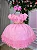 Vestido Rosa Bebe Carla Jardim Encantado - Imagem 1