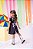 Fantasia Halloween Menina Esqueleto com Tiara Infantil - Imagem 3