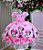 Vestido Minnie Rosa Laço Rosa Temáticos - Imagem 1