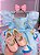 Vestido Alice no País das Maravilhas Temáticos Kids - Imagem 2