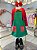 Fantasia Infantil Chiquinha Verde e Vermelho Festas - Imagem 4