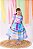 Vestido Junino Luxo Quermesse do Amor Azul - Imagem 10