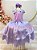 Fantasia Infantil Lilás Princesas Sofia e Rapunzel Festas - Imagem 3