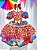 Vestido Infantil Junino Arraiá Florido Colorido Festas - Imagem 2