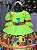 Vestido Junino Luxo Roça Animada - Imagem 3