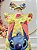 Vestido Infantil Lilo e Stitch Luxo Amarelo Festas - Imagem 4