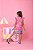 Vestido Infantil Lilo e Stitch Luxo Rosa Festas - Imagem 9