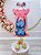 Vestido Infantil Lilo e Stitch Luxo Rosa Festas - Imagem 6