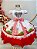 Vestido Infantil Chapeuzinho Vermelho Capuz - Imagem 5