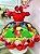 Vestido Infantil Chapéu Vermelho Floral com Capuz - Imagem 3