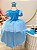 Kit Princesa Fantasia Infantil Frozen com Tiara e Luva Luxo - Imagem 3