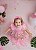 Vestido Fazendinha Safari Temático Kids Rosa Bebe - Imagem 3