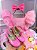 Vestido Fazendinha Safari Temático Kids Rosa Bebe - Imagem 5