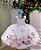 Vestido Infantil Safari Rosa Bebe - Imagem 1