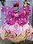 Kit Vestido Infantil Tinker Bell Rosa Fadas e Asa Borboletas - Imagem 7