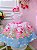 Vestido Infantil Rosa Unicórnio Festas de Aniversário Luxo - Imagem 7