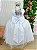 Vestido Dama de Honra Branco Longo Olivia - Imagem 4