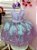 Vestido Festa Infantil Sereia Criança Princesa - Imagem 2