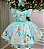 Vestido  Fundo do Mar Sereia Ariel Temáticos Kids - Imagem 4