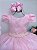 Vestido Infantil Rosa Longo Festa Luxo - Imagem 2