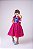 Vestido Infantil Stitch e Lilo Luxo Pink Menina Festa - Imagem 8