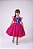 Vestido Infantil Stitch e Lilo Luxo Pink Menina Festa - Imagem 1