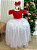 Vestido Dama de Honra Vemelho Longo - Imagem 1