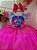 Vestido Infantil Lilo Stitch e Angel Saia Com Led Festas - Imagem 2