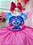 Vestido Infantil Lilo Stitch e Angel Saia Com Led Festas - Imagem 5