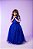 Vestido Infantil Longo Azul Royal Daminha - Imagem 7