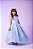 Vestido Infantil Longo Azul Bebe Formatura - Imagem 7
