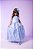 Vestido Infantil Longo Azul Bebe Formatura - Imagem 1